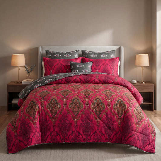 ICONIC JUMKA COTTON COMFORTER SET – 7 PCS
