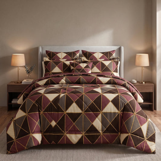 ICONIC KNOX COTTON COMFORTER SET – 7 PCS