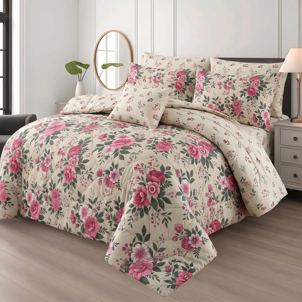JACOB KING COMFORTER SET – 7 PCS #NCS240