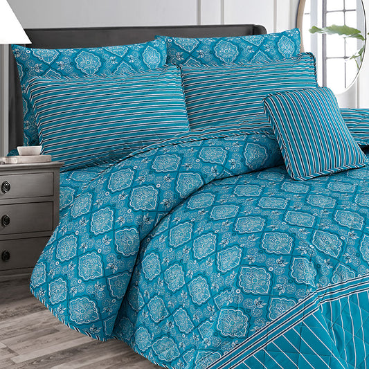 LILAC SUMMER KING COMFORTER SET – 7 PCS #NCS173