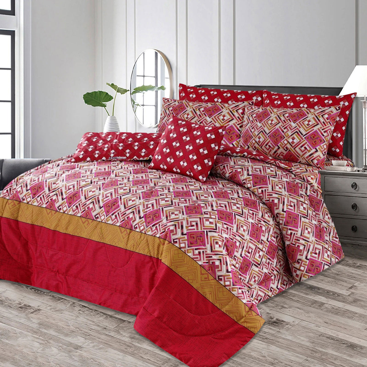 AMELIA KING COMFORTER SET – 7 PCS #NCS155