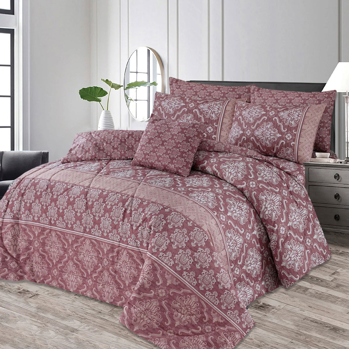 BENJAMIN SUMMER KING COMFORTER SET – 7 PCS #NCS156
