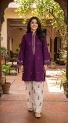 BUYEX - 2PCS EMBROIDERED UNSTITCHED LAWN SUIT #RWQ088