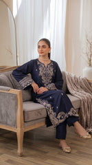 BUYEX - 2PCS EMBROIDERED UNSTITCHED LAWN SUIT #RWQ105