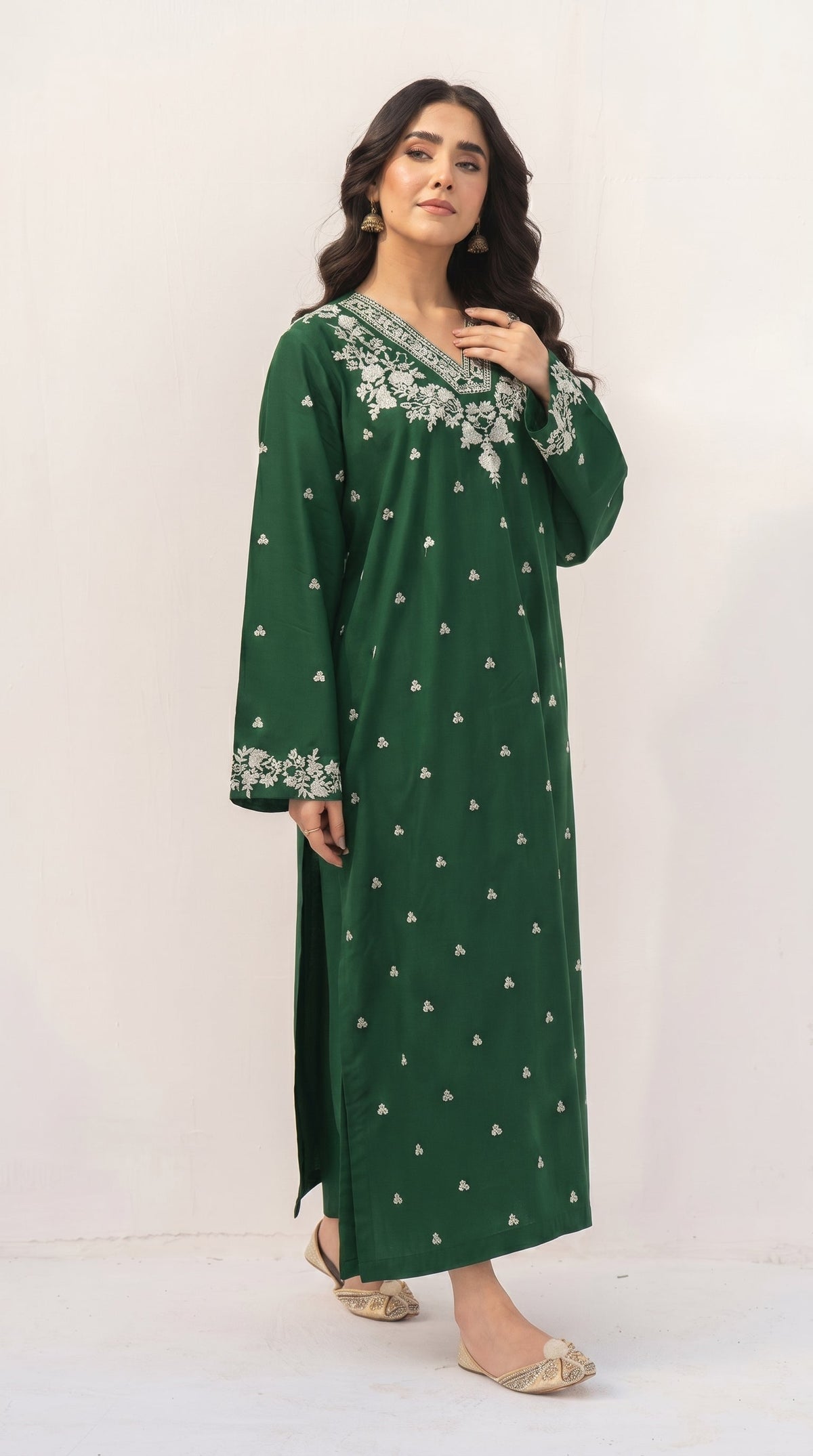 BUYEX - 2PCS EMBROIDERED UNSTITCHED LAWN SUIT #RWQ067