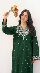 BUYEX - 2PCS EMBROIDERED UNSTITCHED LAWN SUIT #RWQ067