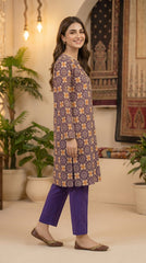 BUYEX - 2PCS PRINTED UNSTITCHED LAWN SUIT #RWQ096