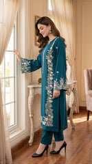 BUYEX - 2PCS EMBROIDERED UNSTITCHED LAWN SUIT #RWQ111