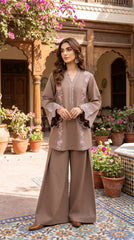 BUYEX - 2PCS EMBROIDERED UNSTITCHED LAWN SUIT #RWQ078