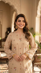 BUYEX - 2PCS EMBROIDERED UNSTITCHED LAWN SUIT #RWQ084