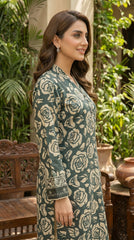 BUYEX - 2PCS PRINTED UNSTITCHED LAWN SUIT #RWQ097
