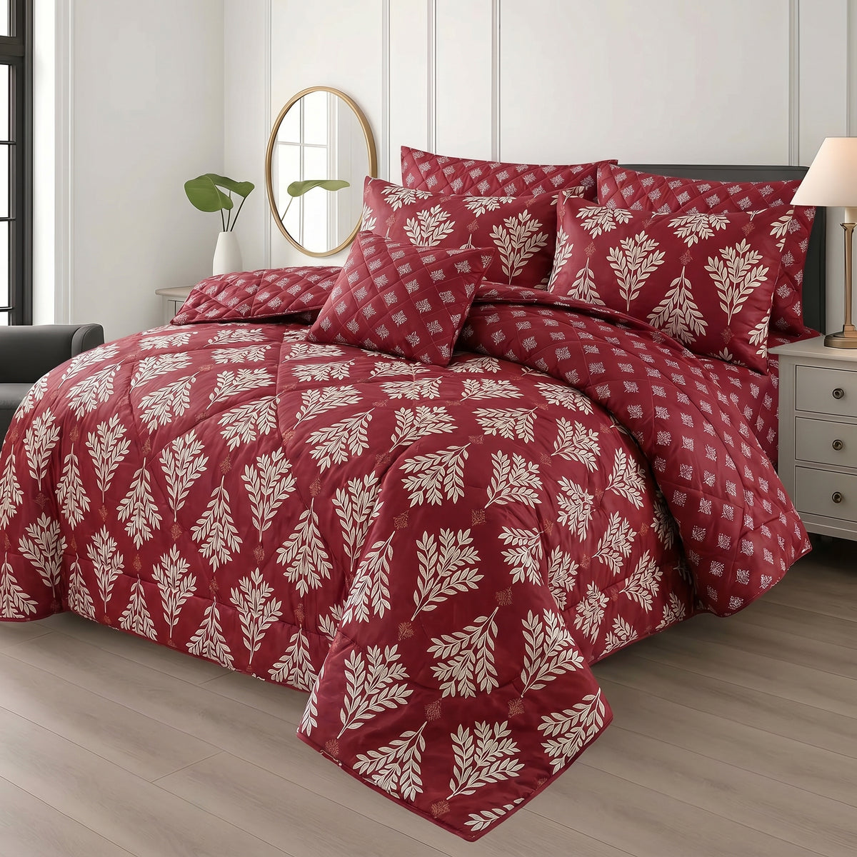 REEON KING COMFORTER SET – 7 PCS #NCS235