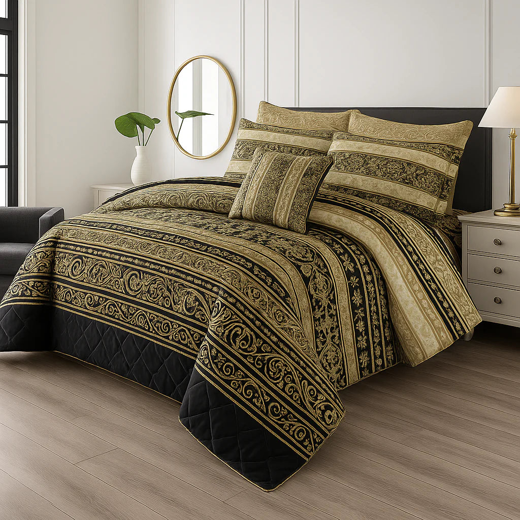 ROYAL CAMEL SUMMER KING COMFORTER SET – 7 PCS #NCS143