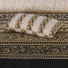 ROYAL CAMEL KING BED SHEET SET - NBD143