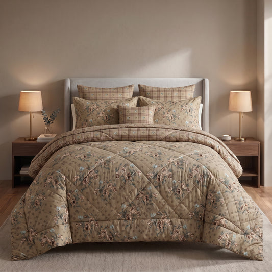 WANG COTTON COMFORTER SET – 7 PCS