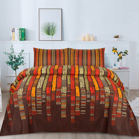 WOODEN KING BED SHEET SET NBD126