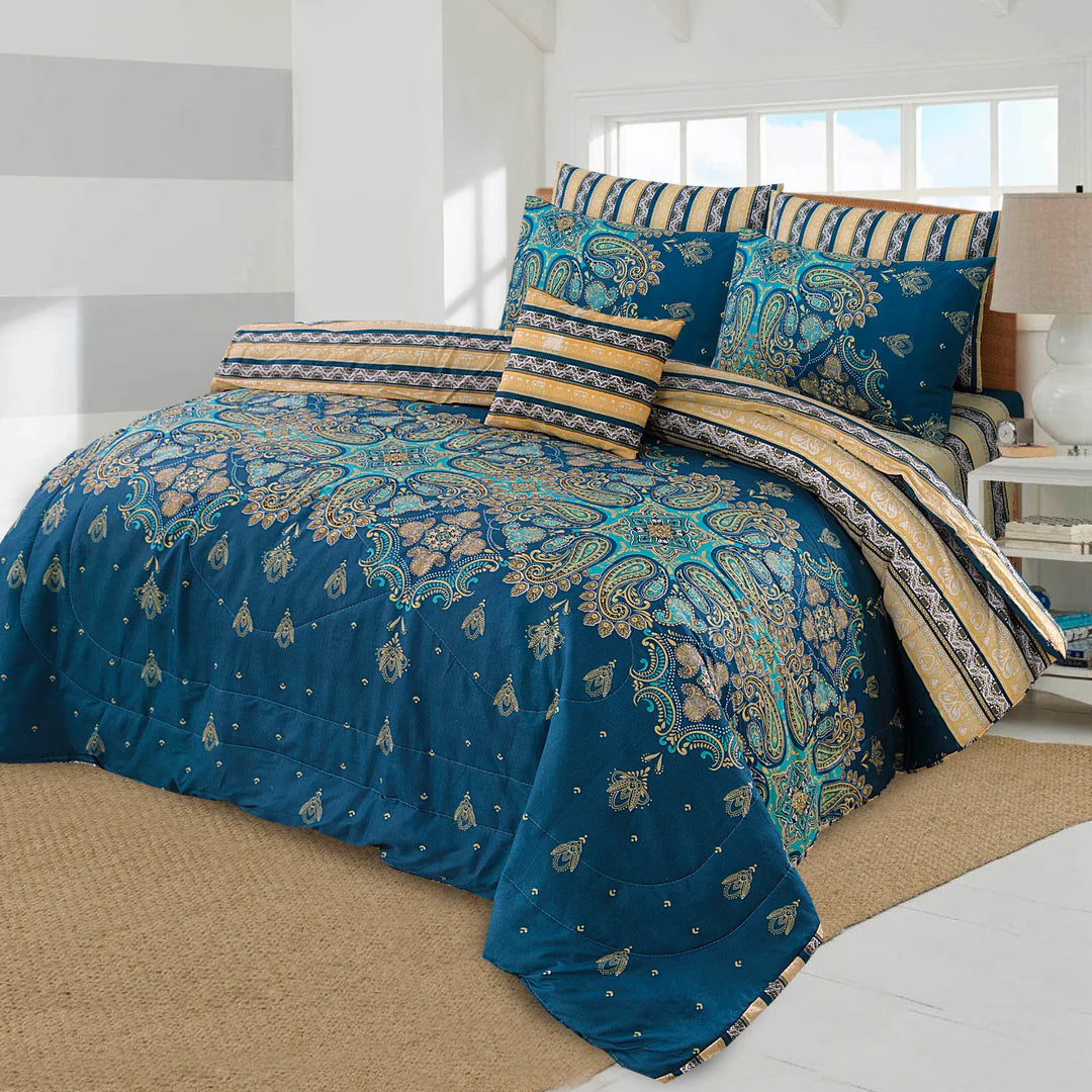 SOPHIA KING COMFORTER SET – 7 PCS #NCS133