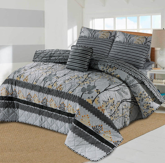 FORK SUMMER KING COMFORTER SET – 7 PCS #NCS80